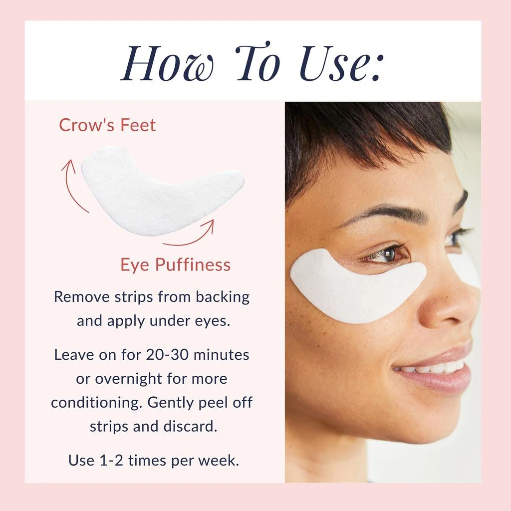 DHC DHC Revitalizing Moisture Strips for Under Eye - 6 applications 5