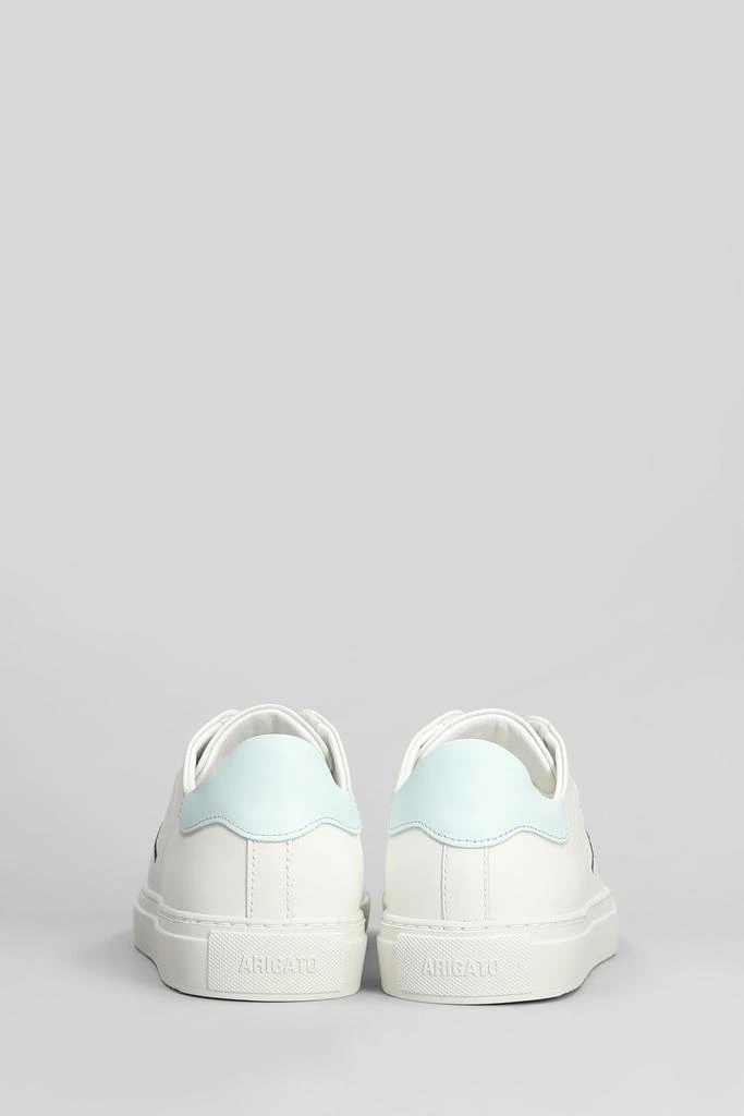 Axel Arigato Clean 90 Sneakers In White Suede And Leather 4
