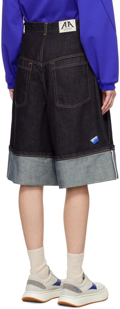 ADER error Indigo Contrast Denim Shorts 3