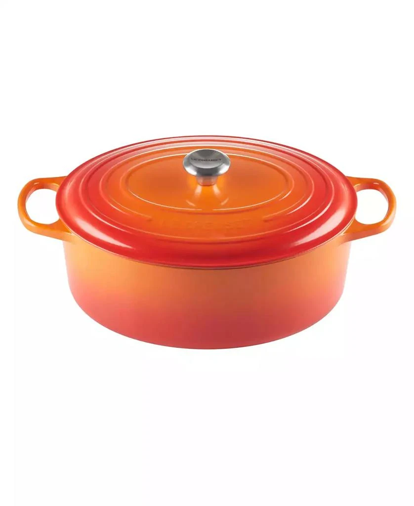 Le Creuset 9.5-Qt. Signature Enameled Cast Iron Oval Dutch Oven 1