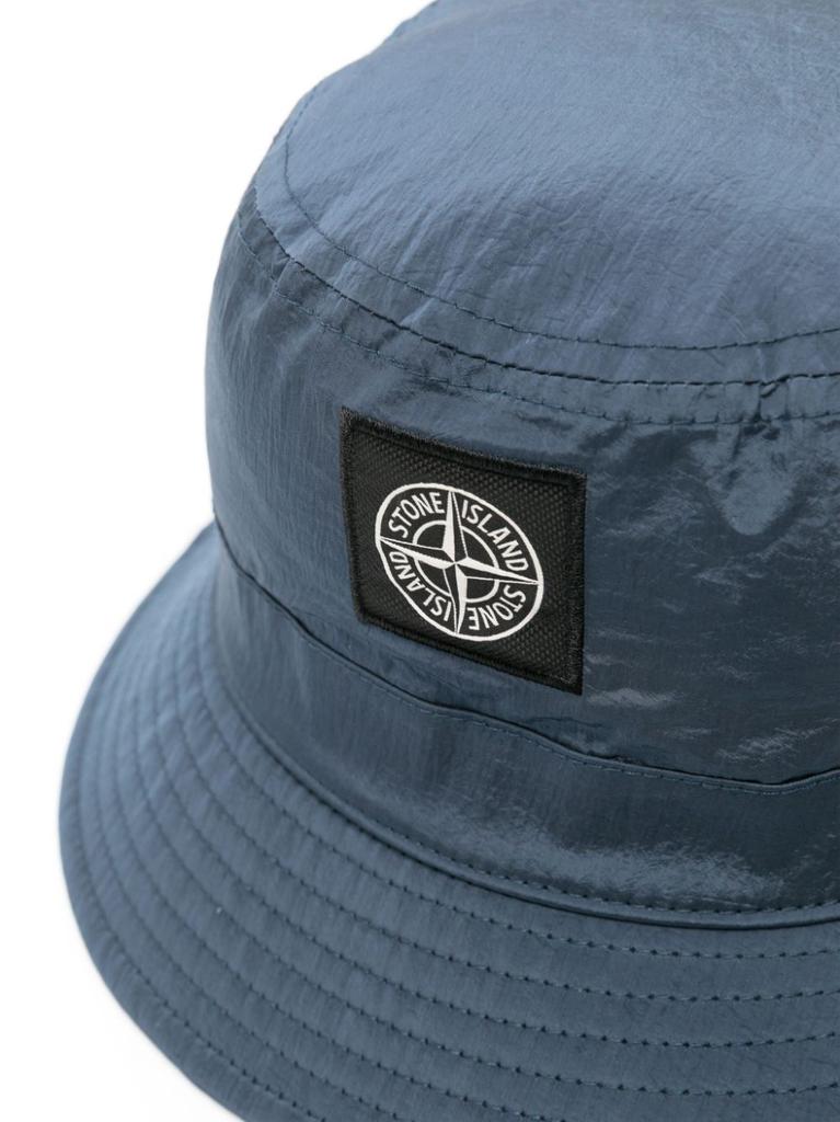 Stone Island STONE ISLAND - Logo Nylon Bucket Hat