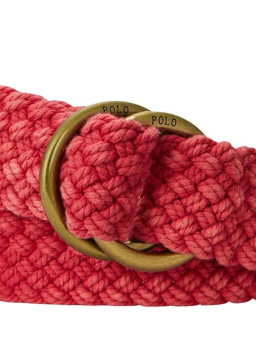 Ralph Lauren Ralph Lauren Leather Trim Braided Belt 2