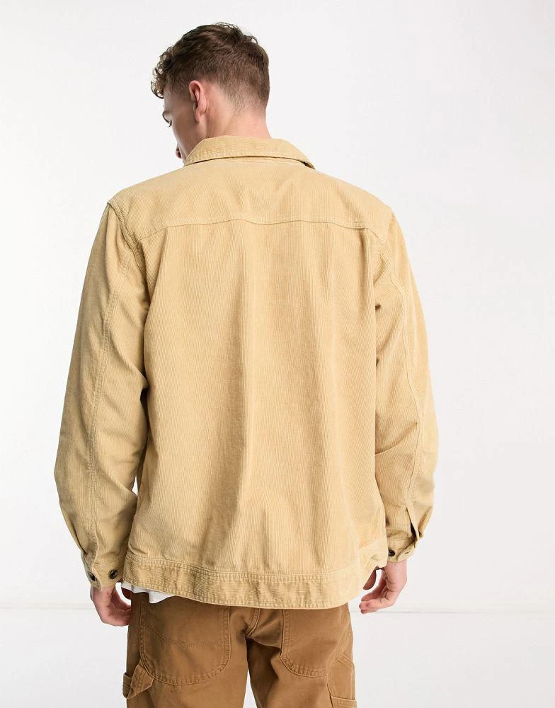 Vans Vans drill chore cord jacket in sand 4