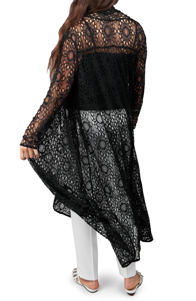SAACHI Medallion Lace Duster