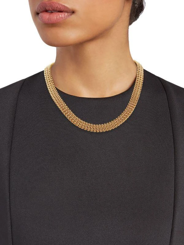 Saks Fifth Avenue 18K Goldplated Sterling Silver Chain Necklace 2