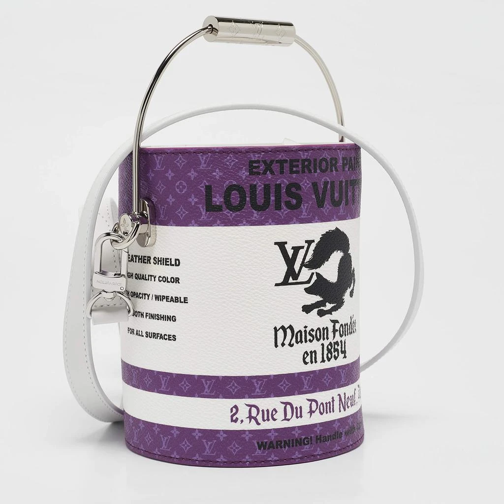 Louis Vuitton Louis Vuitton Purple Monogram Canvas LV Paint Can Bag 3