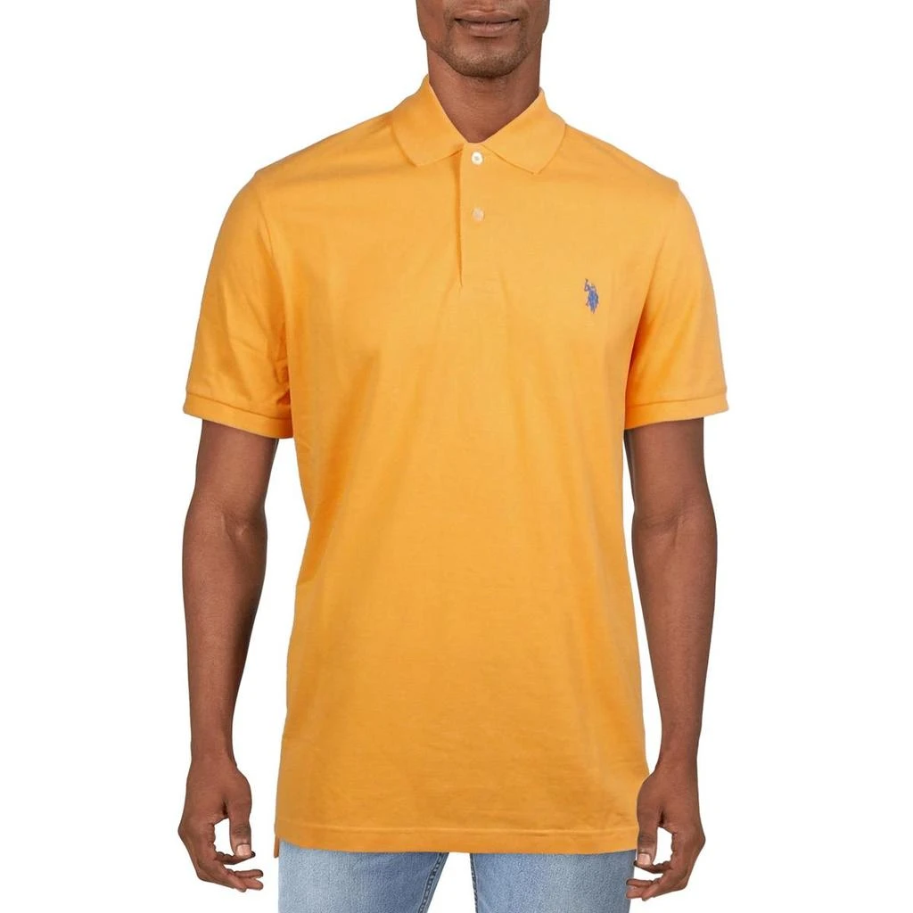 U.S. POLO ASSN. Mens Pique Short Sleeves Polo Shirt 9