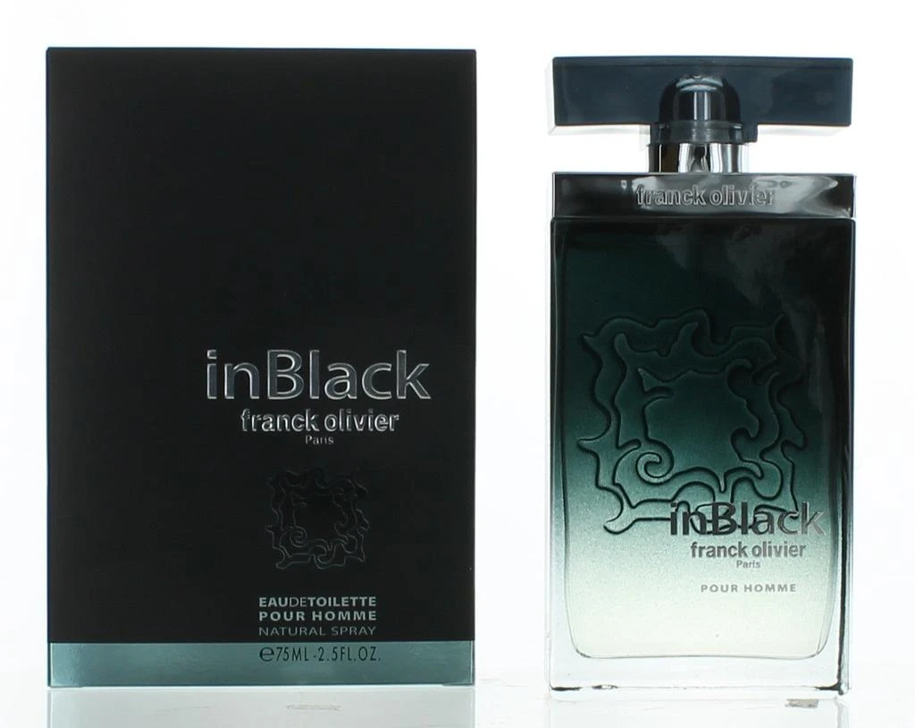 franck olivier In Black by , 2.5 oz EDT Spray for Men 1