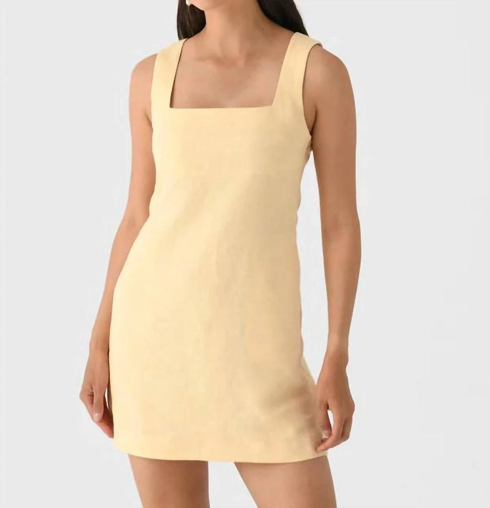 a line mini dress white THE SCALLOP A-LINE MINI DRESS in White Honeycomb Pique COTTON White Honeycomb Pique / 2022SP430 WHP / 0