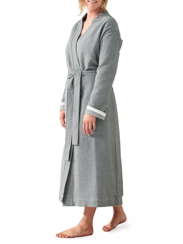 Coyuchi Unisex Mediterranean Organic Modern Robe 2