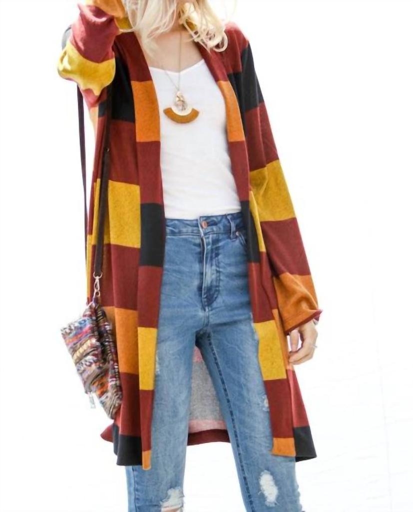 My Story My Story - 3 C's Striped Cardigan