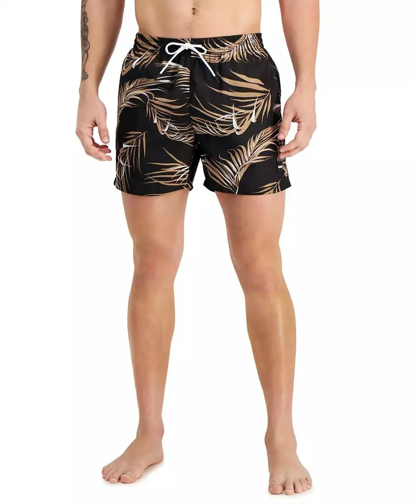 Hugo Boss Men's Piranha Drawstring 5.3" Swim Trunks, Created for Macy's 1
