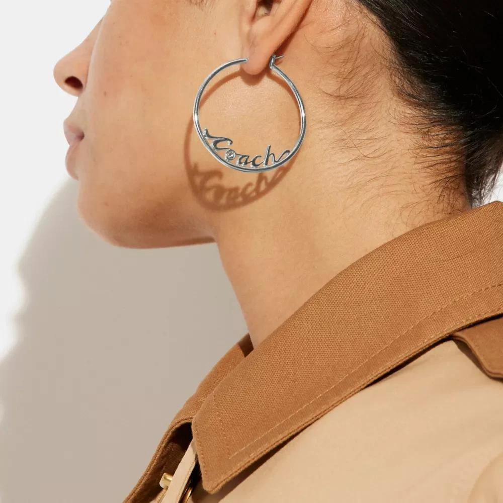 Coach Logo Script Necklace 2