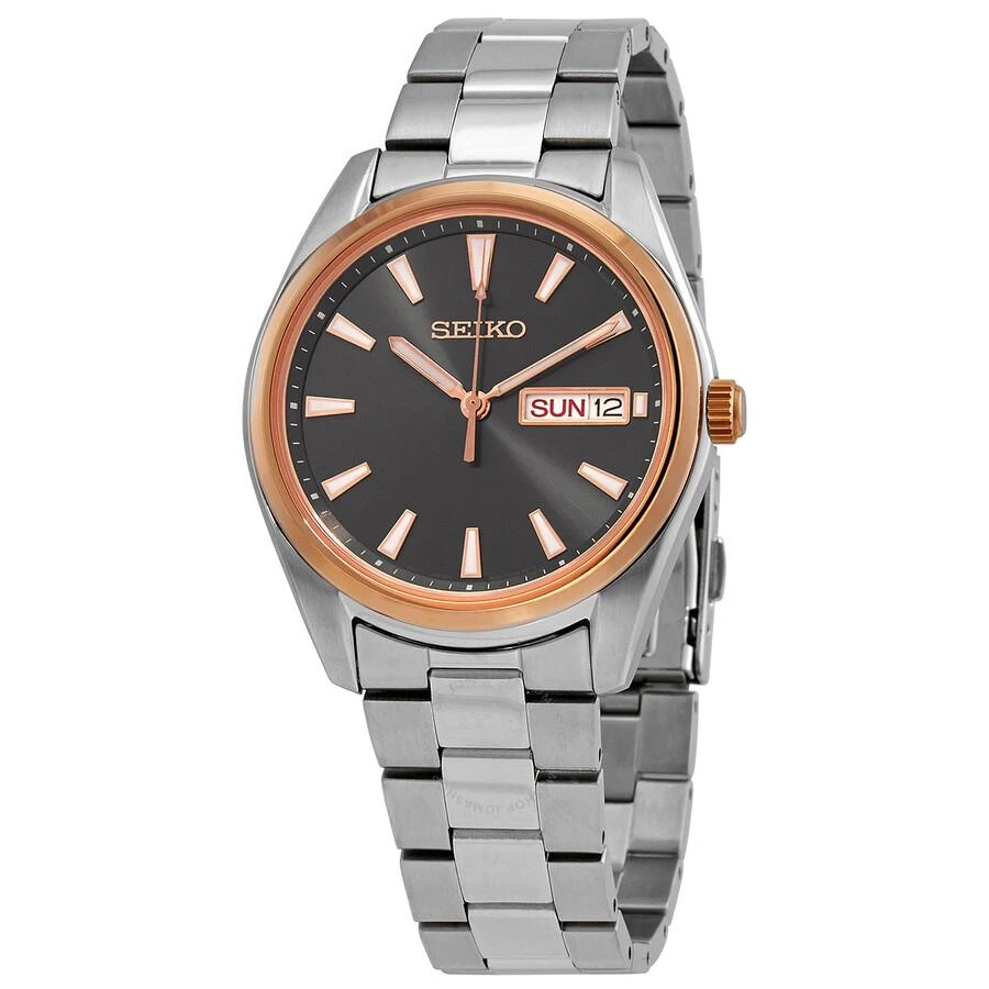 Seiko Neo Classic Quartz Black Dial Men's Watch SUR344P1 1
