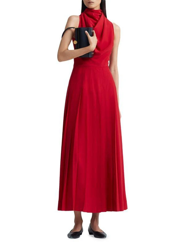 Altuzarra Nathalie Cowl Neck Sleeveless Maxi Dress 3