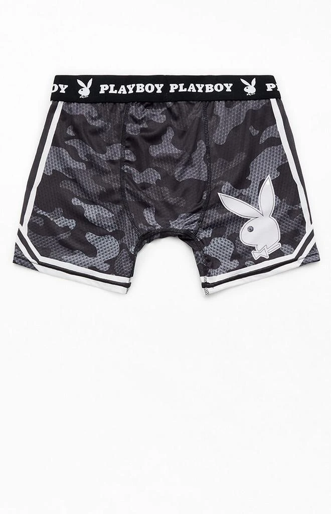 Playboy By PacSun Black Camo Varsity Boxer Briefs 2