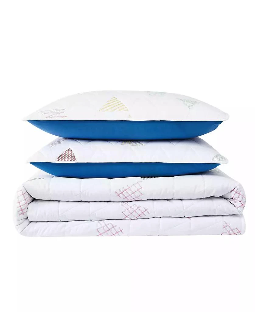 Crayola Triangle Embroidered 2 Piece Quilt Set 3