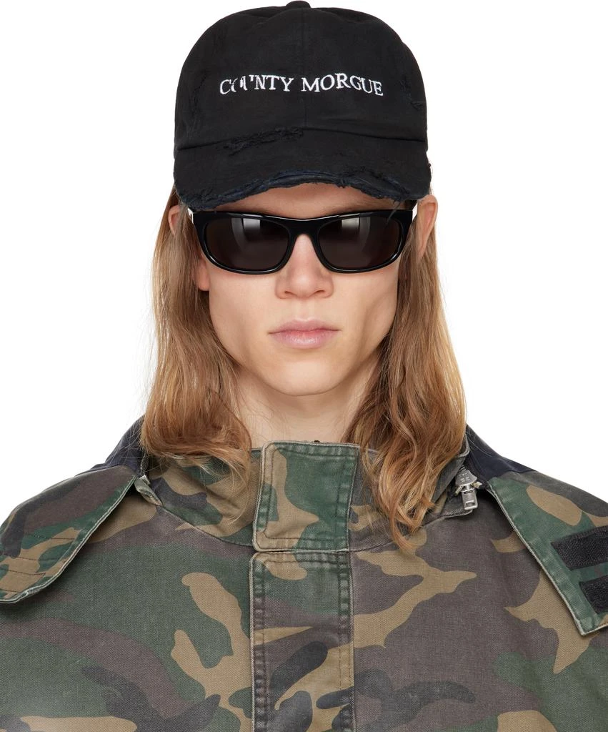 ALEXANDER DIGENOVA Black 'County Morgue' Cap 1