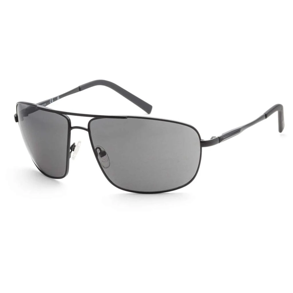 GUESS Guess Factory Men's Black Aviator Sunglasses 1
