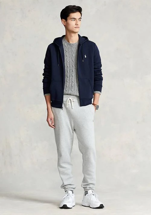 Ralph Lauren Double Knit Full Zip Hoodie 4