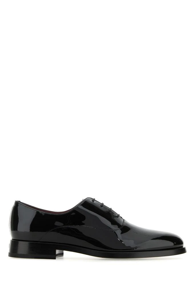 Valentino Black leather lace-up shoes - Dress Shoes - Free Shipping -  BeyondStyle