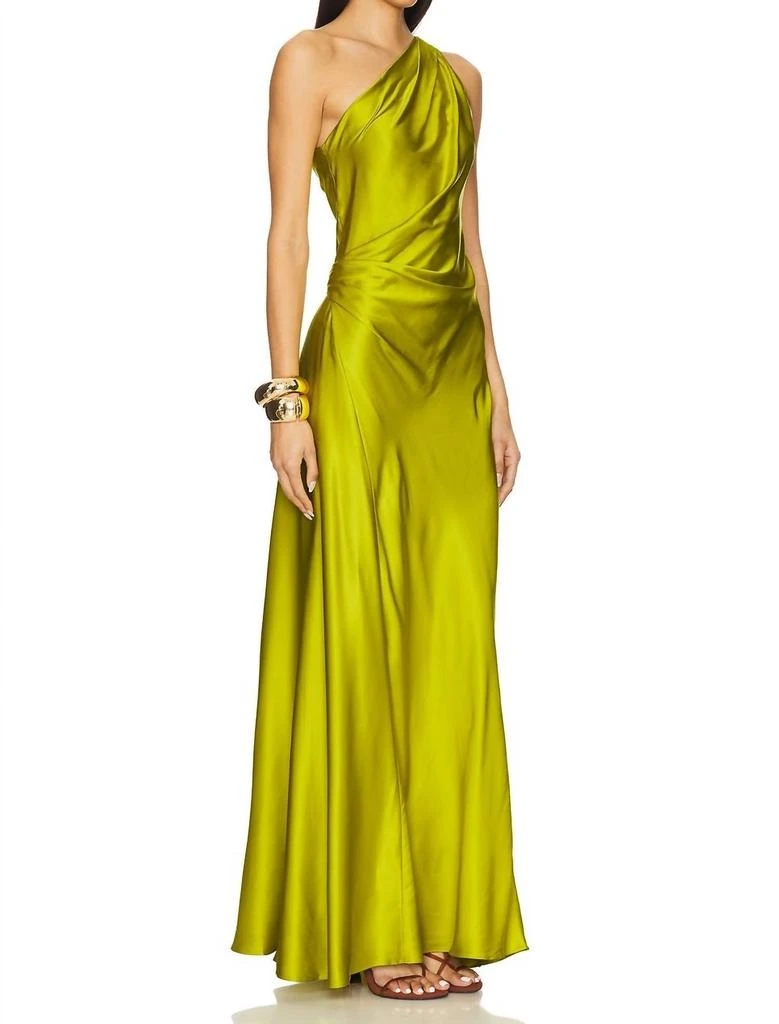 A.L.C. A.L.C. - Aster Satin One Shoulder Gown 2