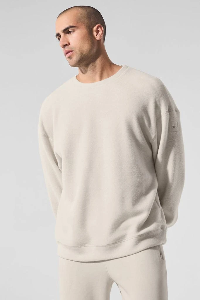 Alo Triumph Restore Crew Neck Sweatshirt - Bone 1