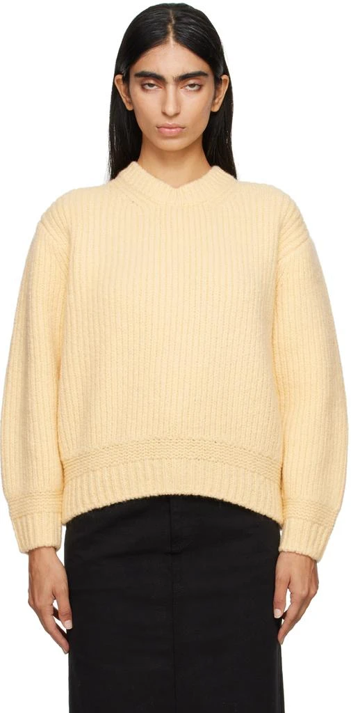Nothing Written Yellow Tobu Volume Sweater 1