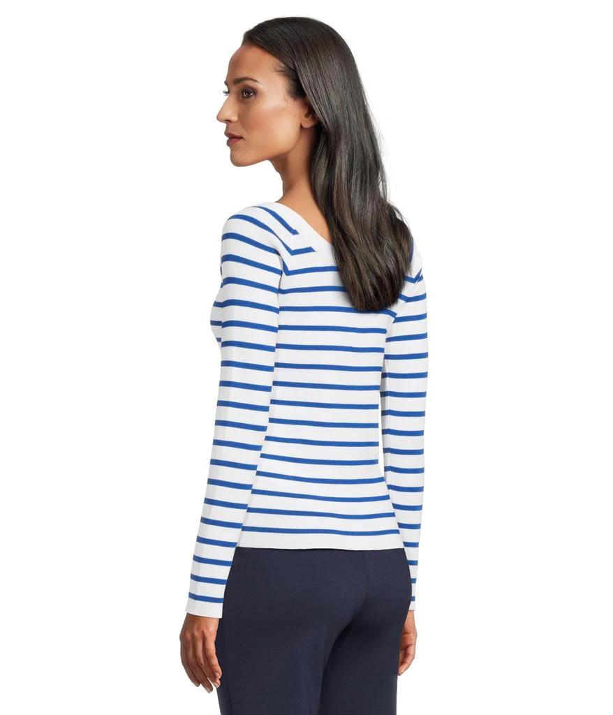 Lauren Ralph Lauren Striped Ballet-neck Sweater 3