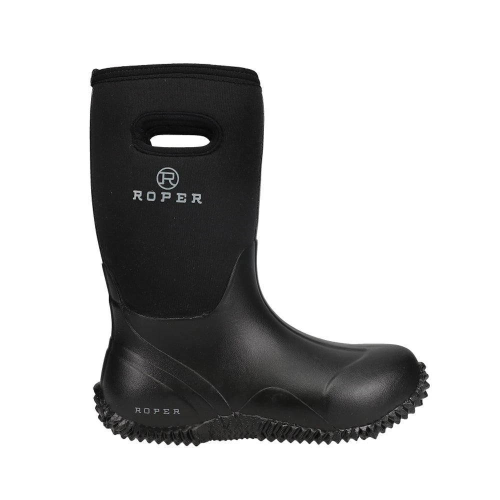 Roper Barnyard Pull On Boots (Big Kid)