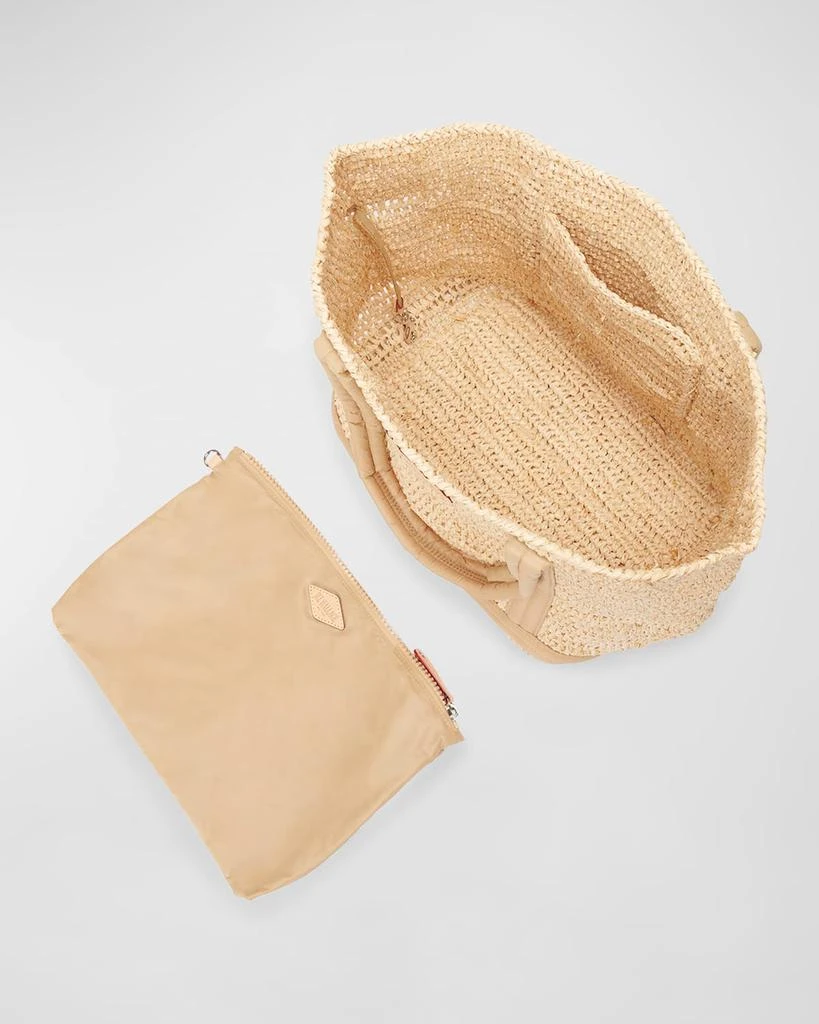 MZ Wallace Medium Raffia Tote Bag 3