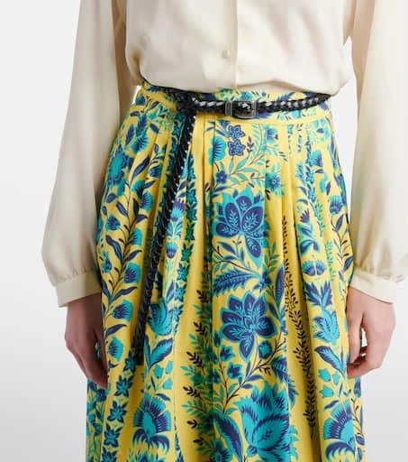 ETRO Braided leather belt 4