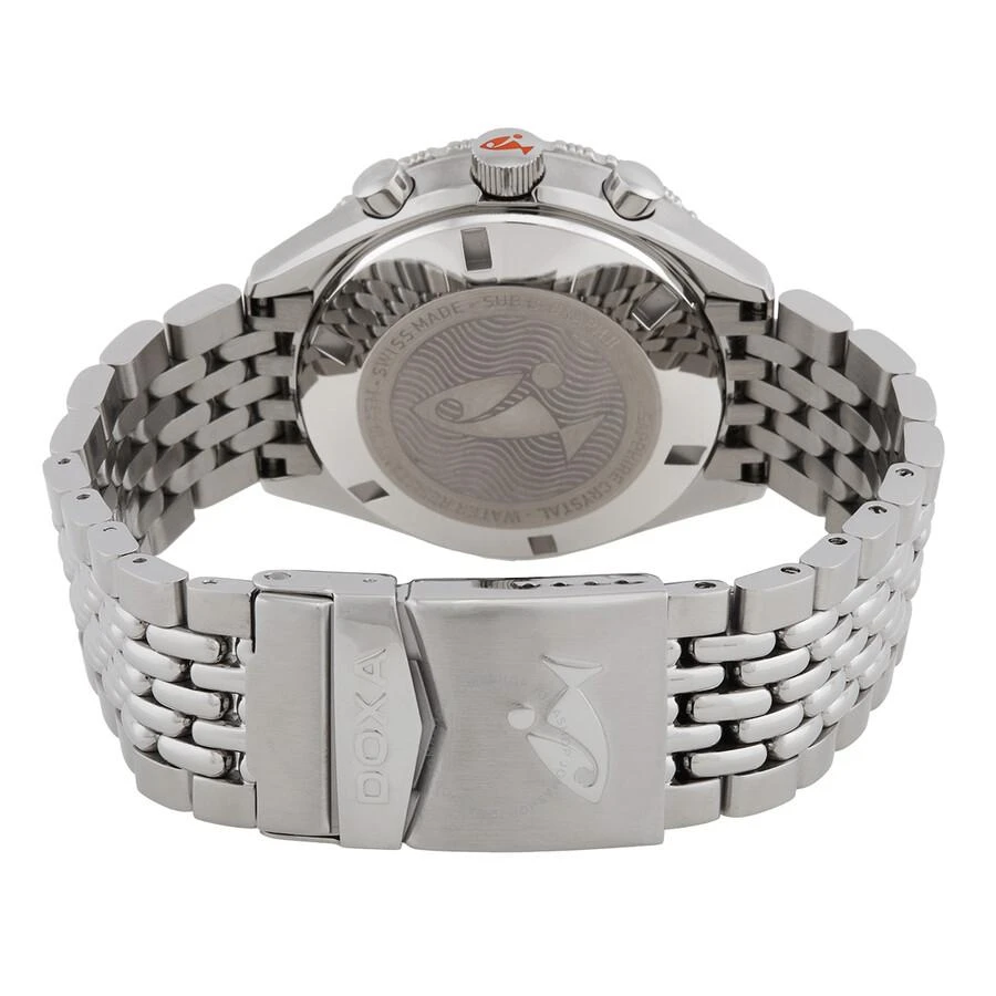 Doxa Sub 200 C-graph Sharkhunter Chronograph Automatic Black Dial Watch 798.10.101.10 3