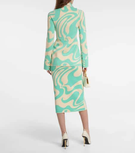 Max Mara Soraga jacquard blazer 3