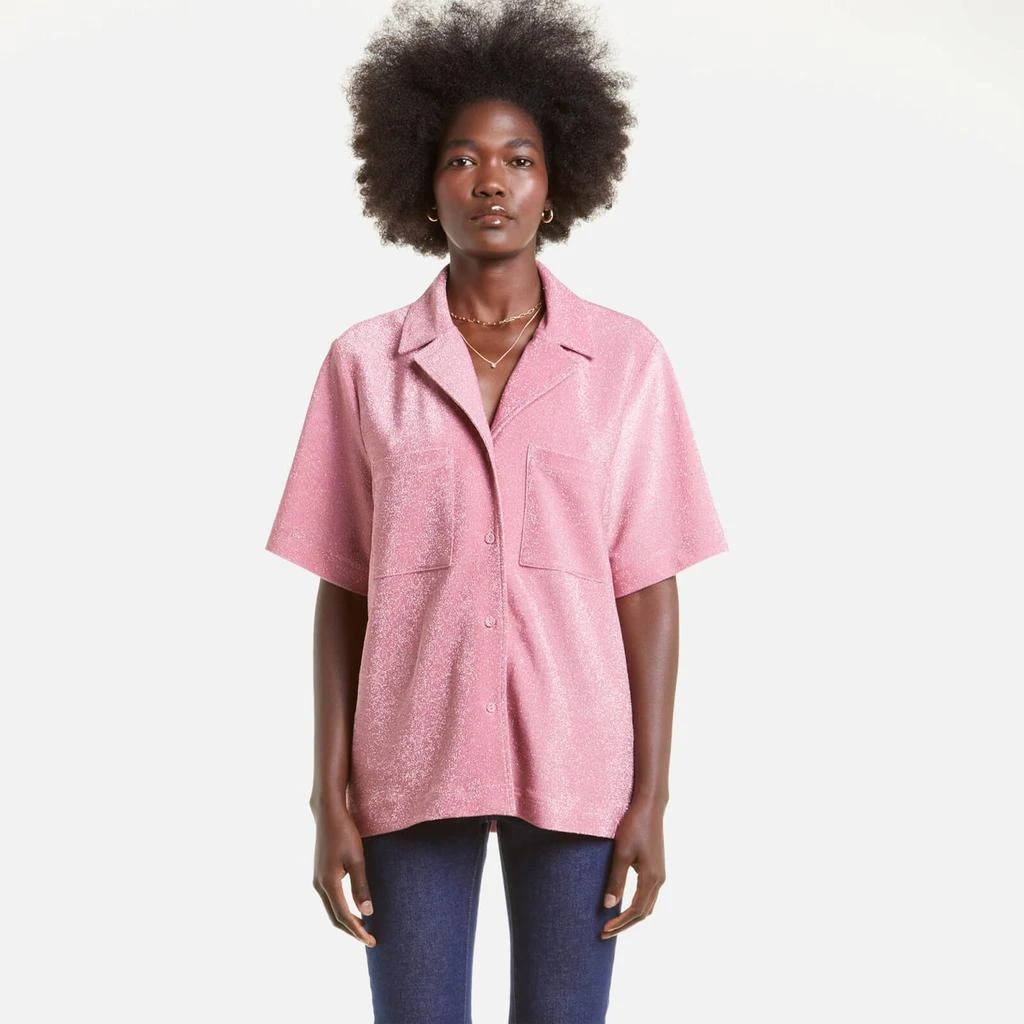 The Hut Never Fully Dressed Women's Pink Lurex Lulu Blouse - Pink 1