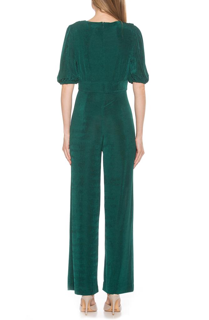 ALEXIA ADMOR Ivy Bubble Sleeve Jumpsuit