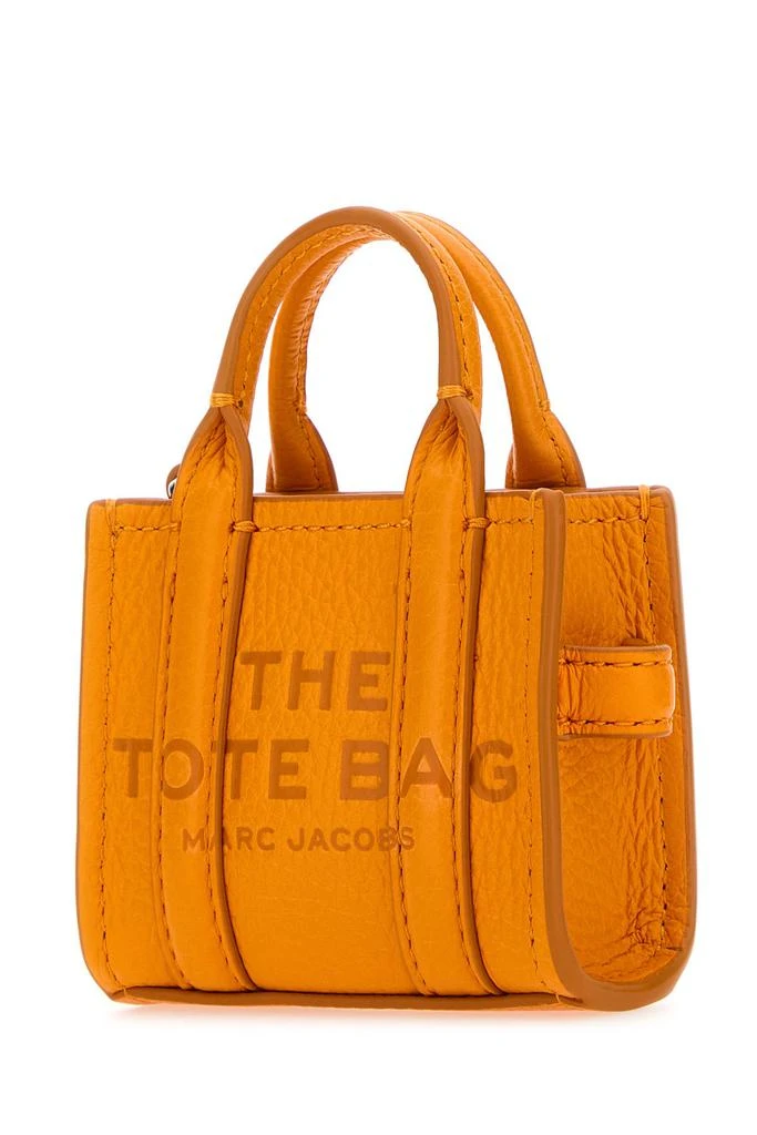 Marc Jacobs Orange leather nano Tote Bag charm 1