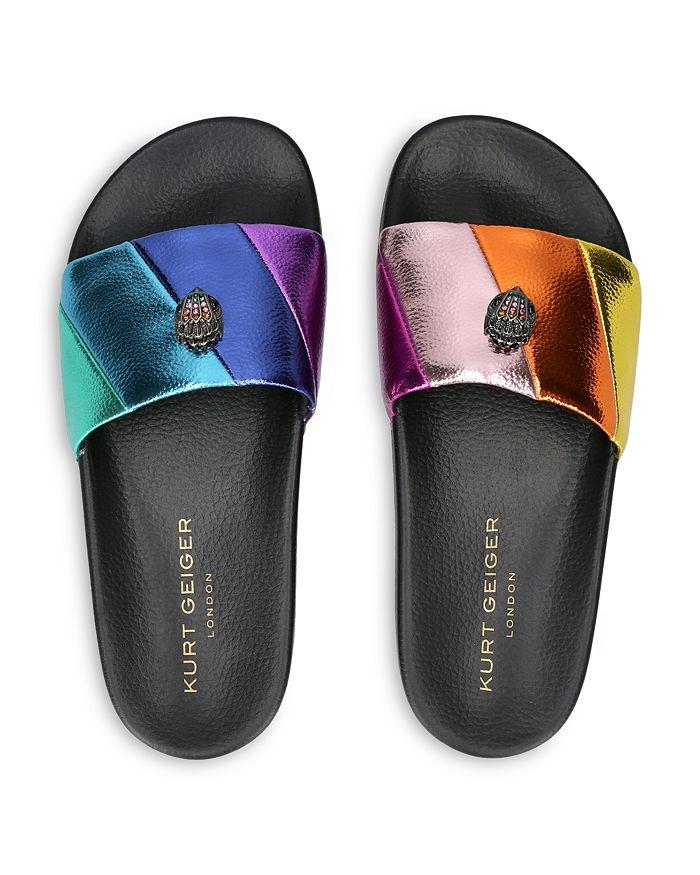 Kurt Geiger Women's Meena Eagle Slide Sandals - Slippers