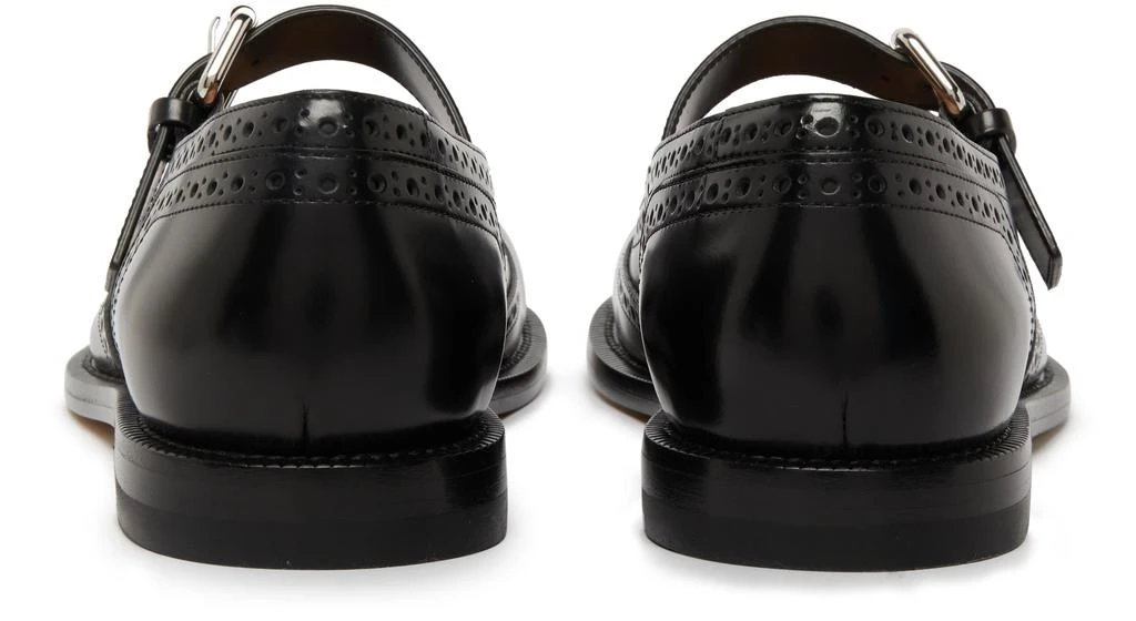 Loewe Mary Jane Campo in brushed calf leather slippers 4