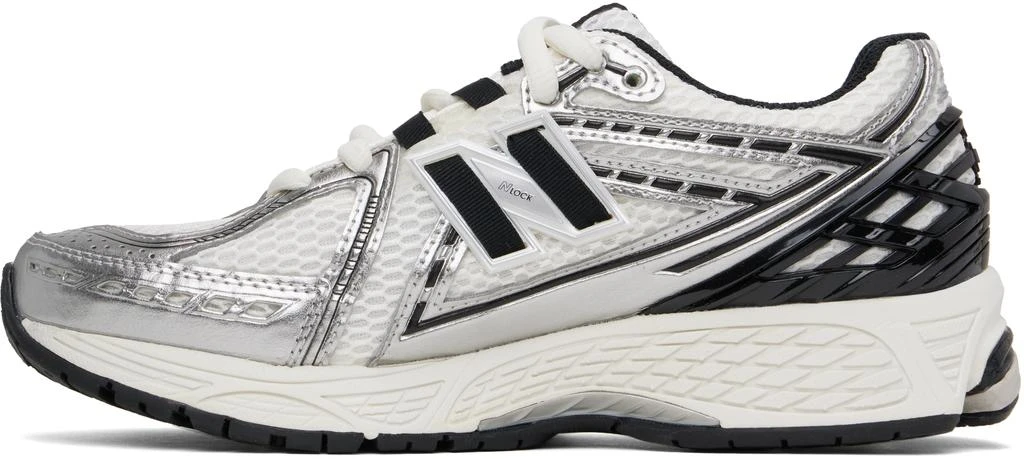 New Balance White & Silver 1906R Sneakers 3