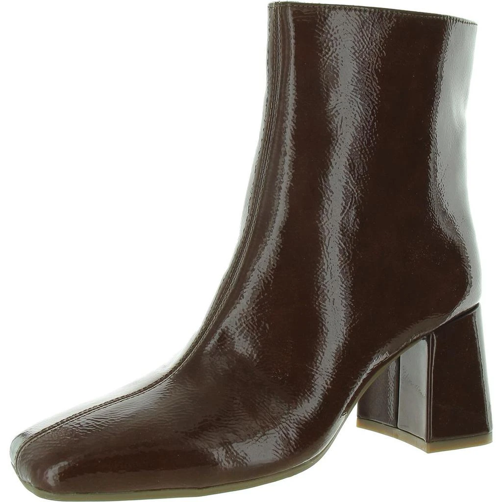 On 34th Margo Womens Patent Square Toe Booties 4