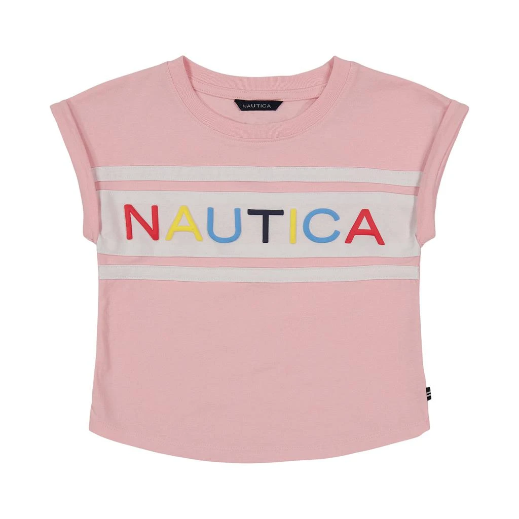 Nautica Girls' Puff Logo T-Shirt (7-16) 3