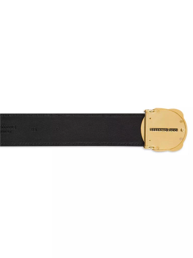 Stefano Ricci Leather Belt 3