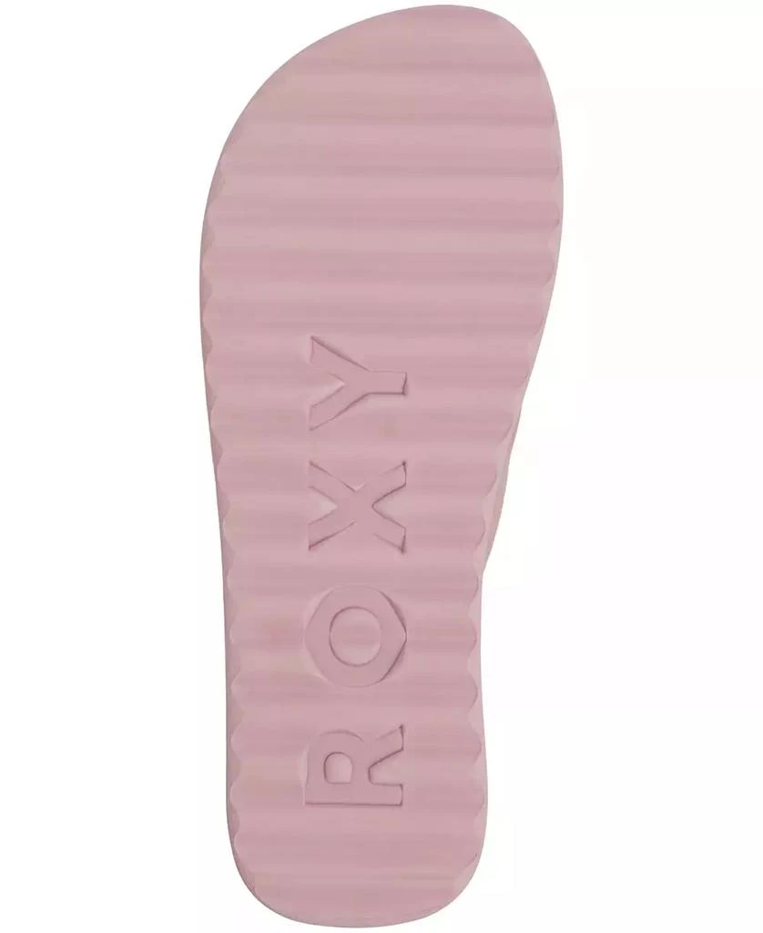 Roxy Women's Beach Up Slip-On Flat Sandals 5