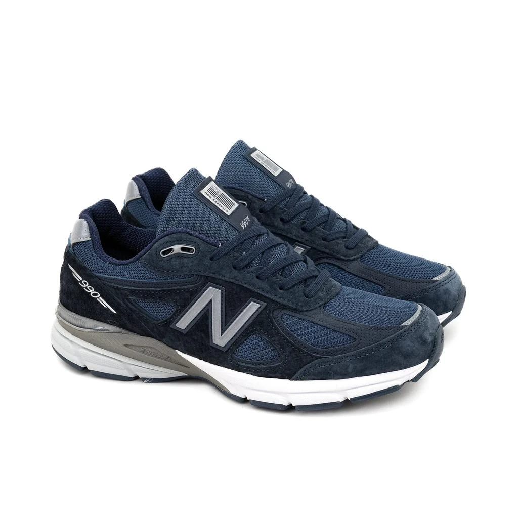 New Balance 990 V4 Navy/Silver  U990NV4 Men's 2