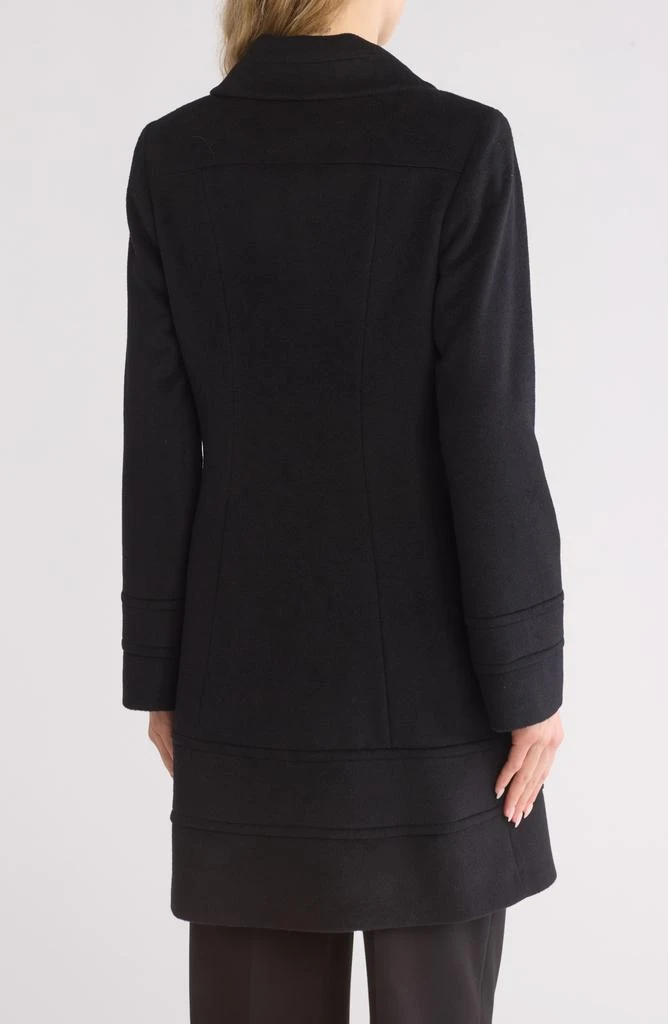 Fleurette Wool Blend Fit & Flare Coat 2