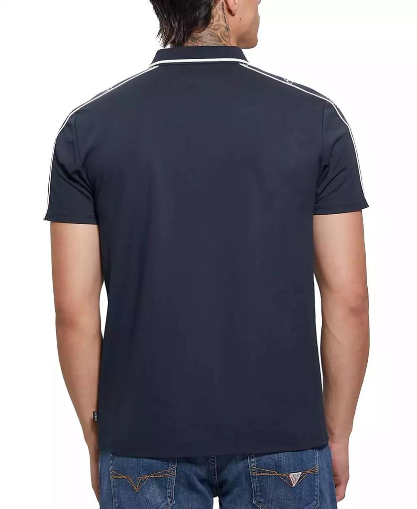 GUESS Men's Quattro Crest Short Sleeve Polo Shirt 4
