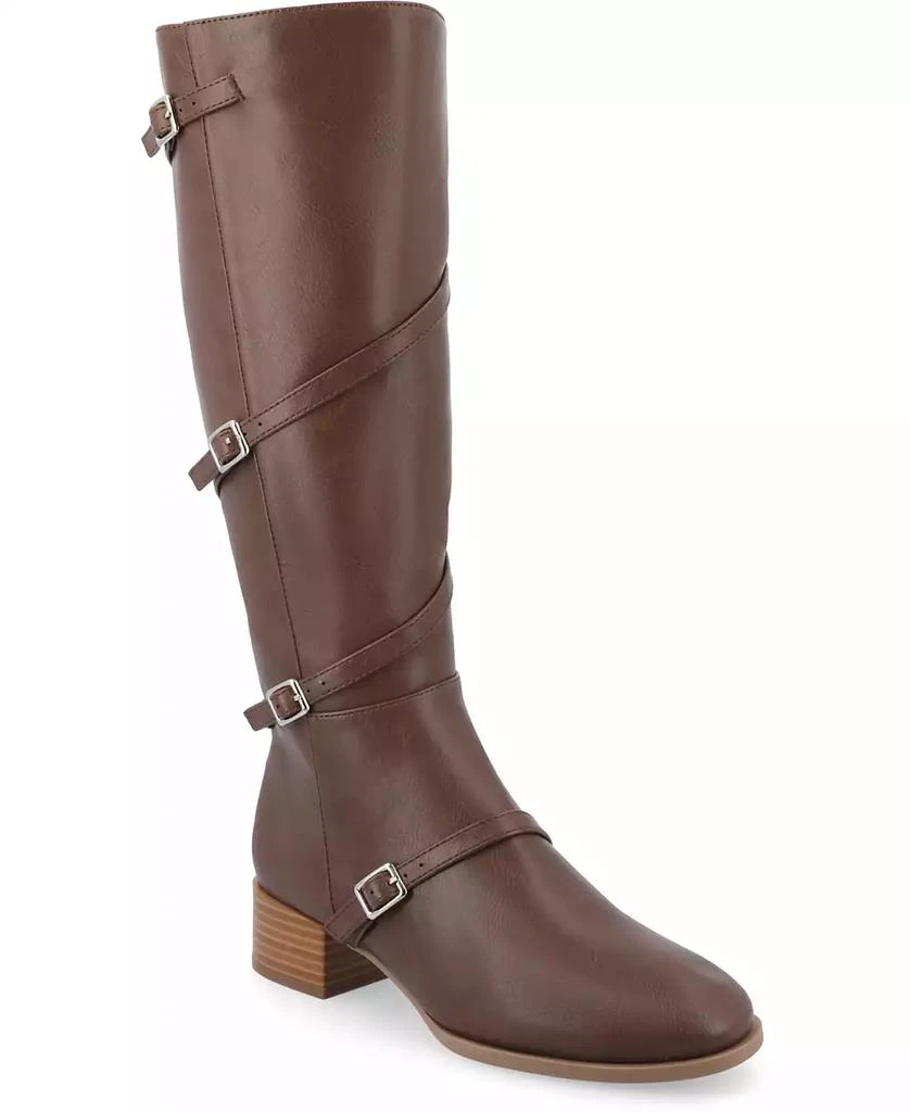 Journee Collection Women's Elettra Regular Calf Boots 1