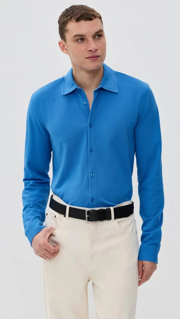 ORLEBAR BROWN Giles Pique Garment Dye Button Down 6