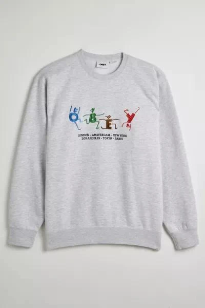 Obey OBEY People Crew Neck Sweatshirt 1